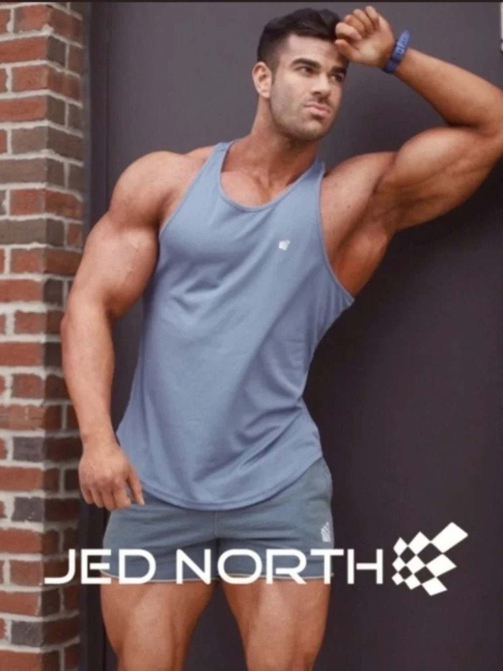 Jed North Tank Top Small 18" armpit to armpit Gently worn 100% polyester micro